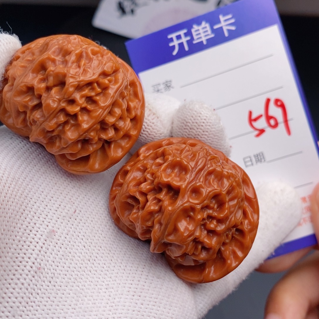 文玩核桃把件41宫灯569