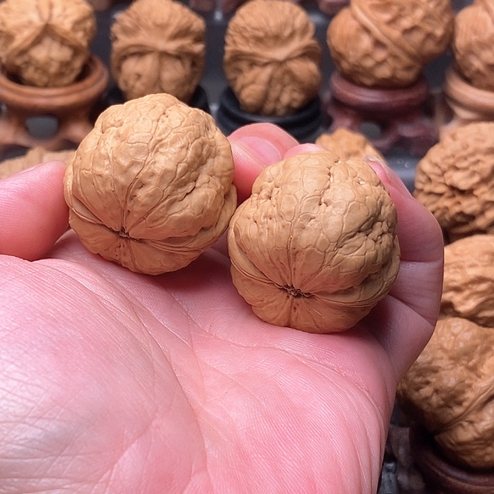 桃核把件百香……金