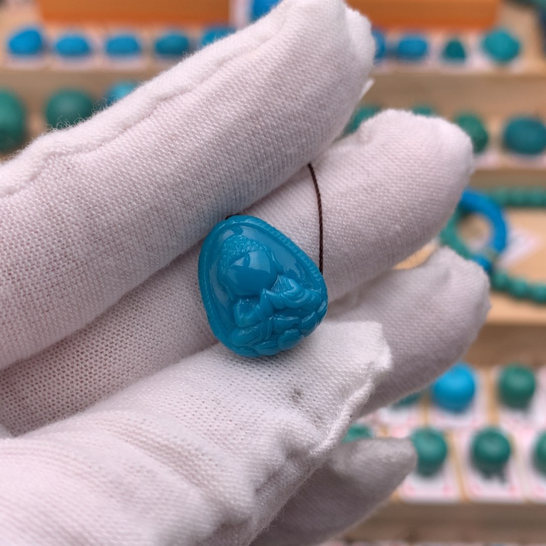 未镶嵌绿松石珠宝奇石