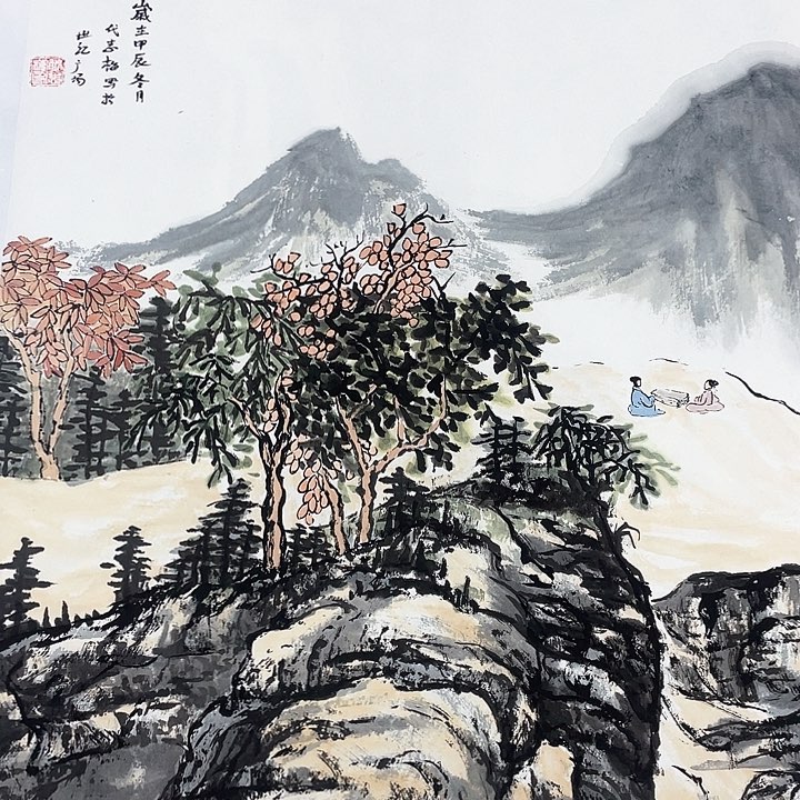 国画山***去代志梅老师作品 66666