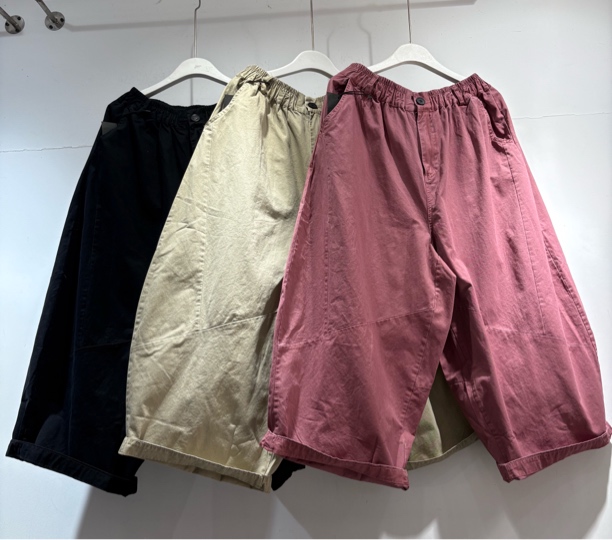 2025夏季新款大码哈伦阔腿裤6069