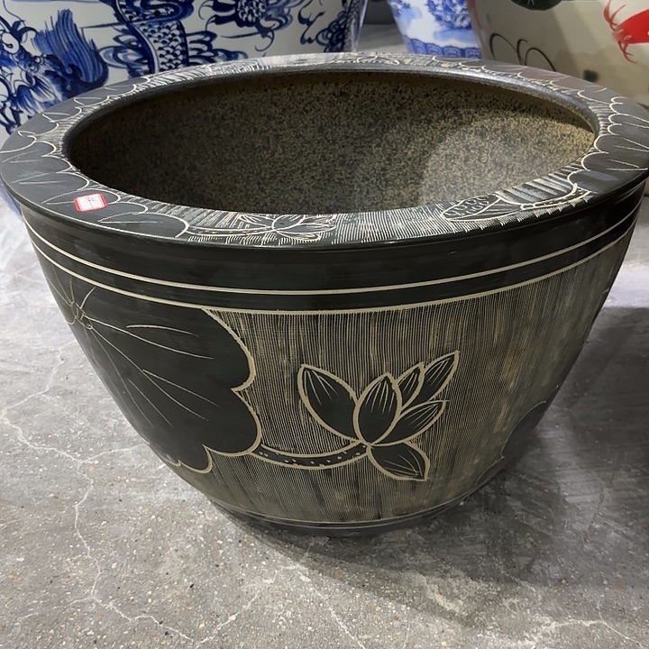 陶瓷鱼缸微瑕尺寸53-32