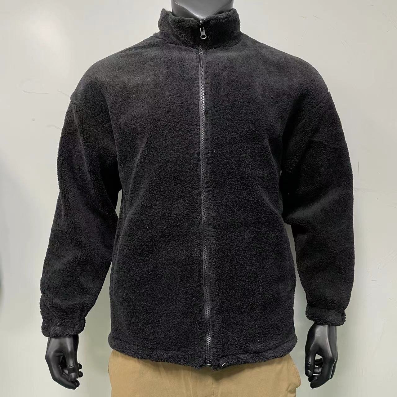 冬款 男士加绒加厚 双面可穿 立领休闲外套 保暖 卡码拍大 