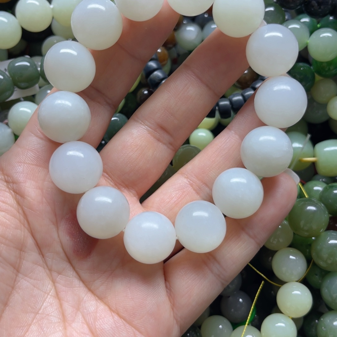 和田玉手链未镶嵌