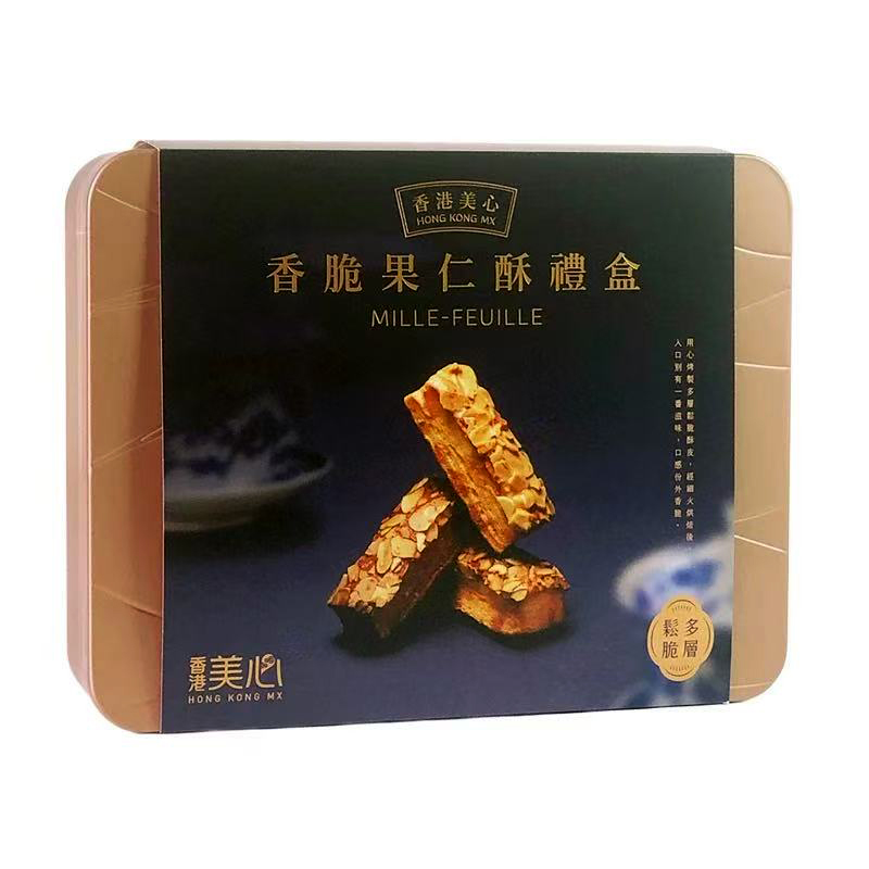 香脆果仁酥礼盒扁桃仁酥条零食糕点送礼袋