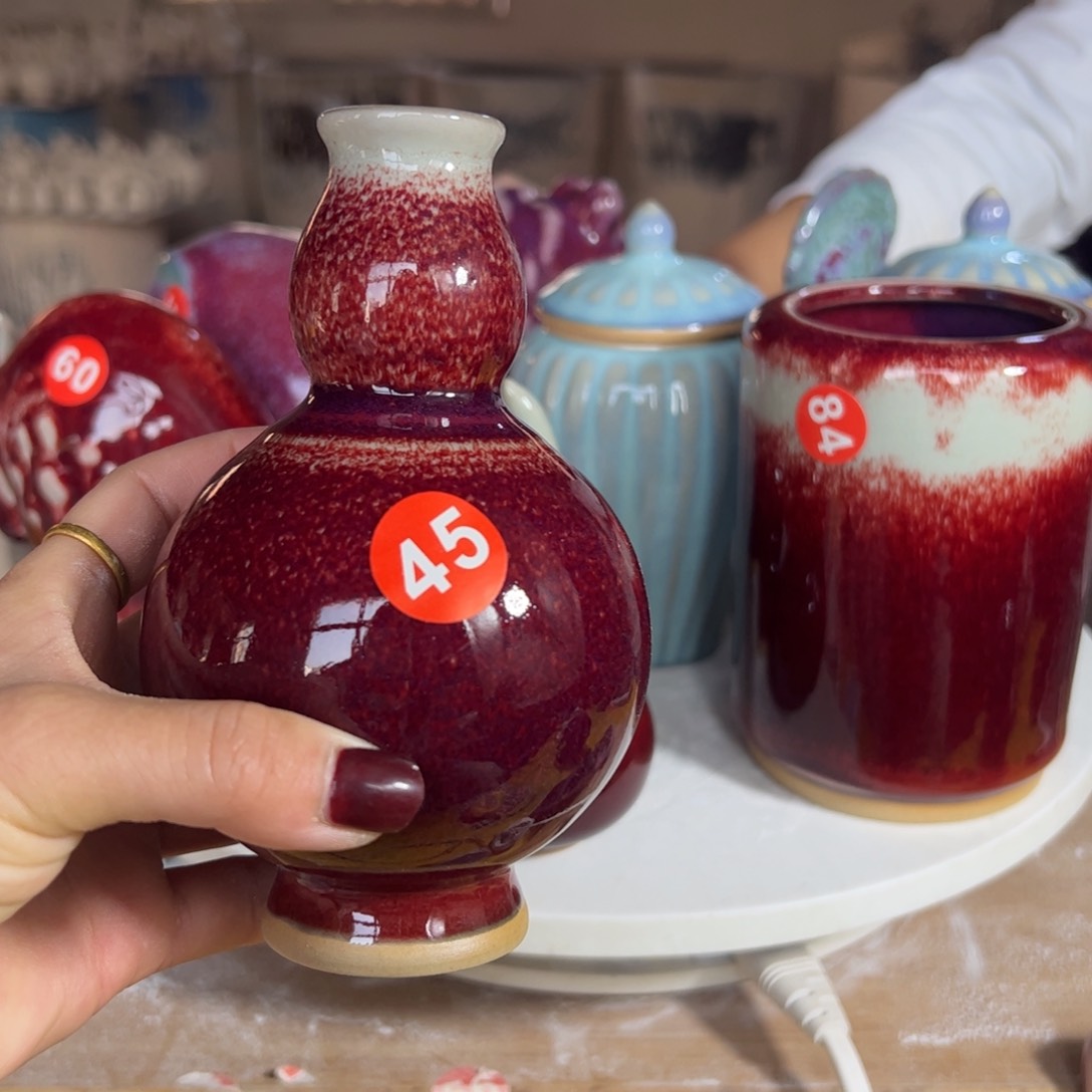 摆件郑家钧窑摆件