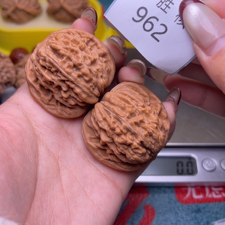 文玩核桃把件汗高楼41.962