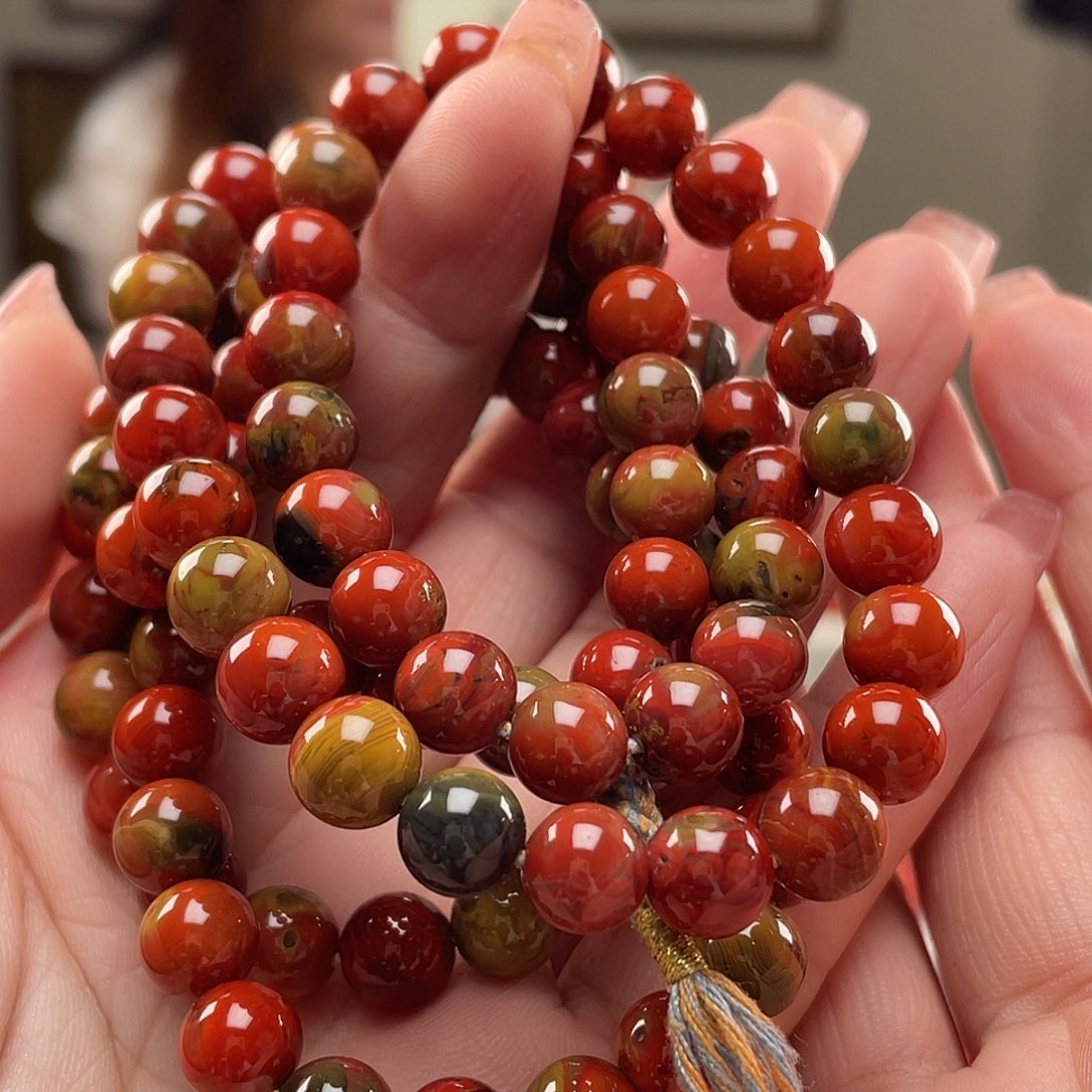南红玛瑙未镶嵌手串