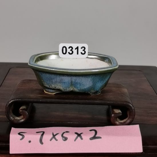 陶大德堂手工手绘釉盆