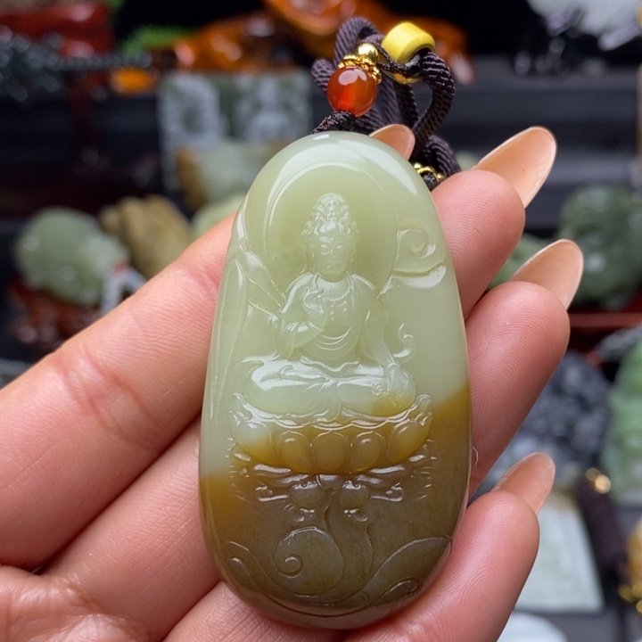 和田玉挂件未镶嵌用****0