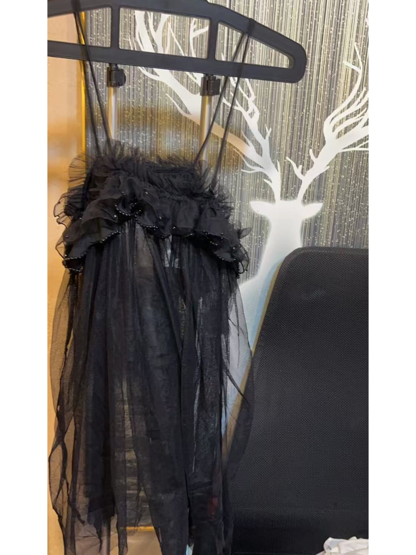 【特价不支持退换】韩版潮流百搭薄纱外搭无袖背心女装