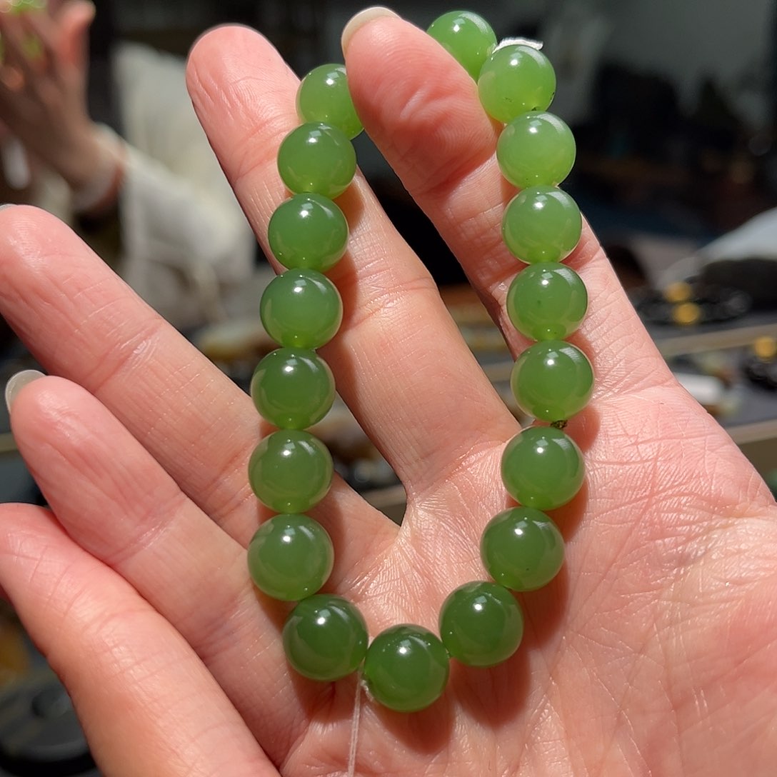 和田玉手链未镶嵌