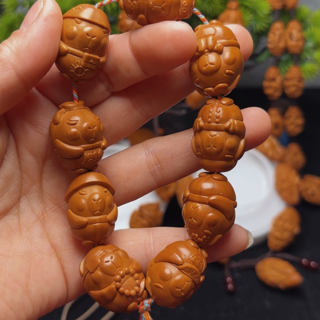 橄榄核手串/手链卡皮巴拉