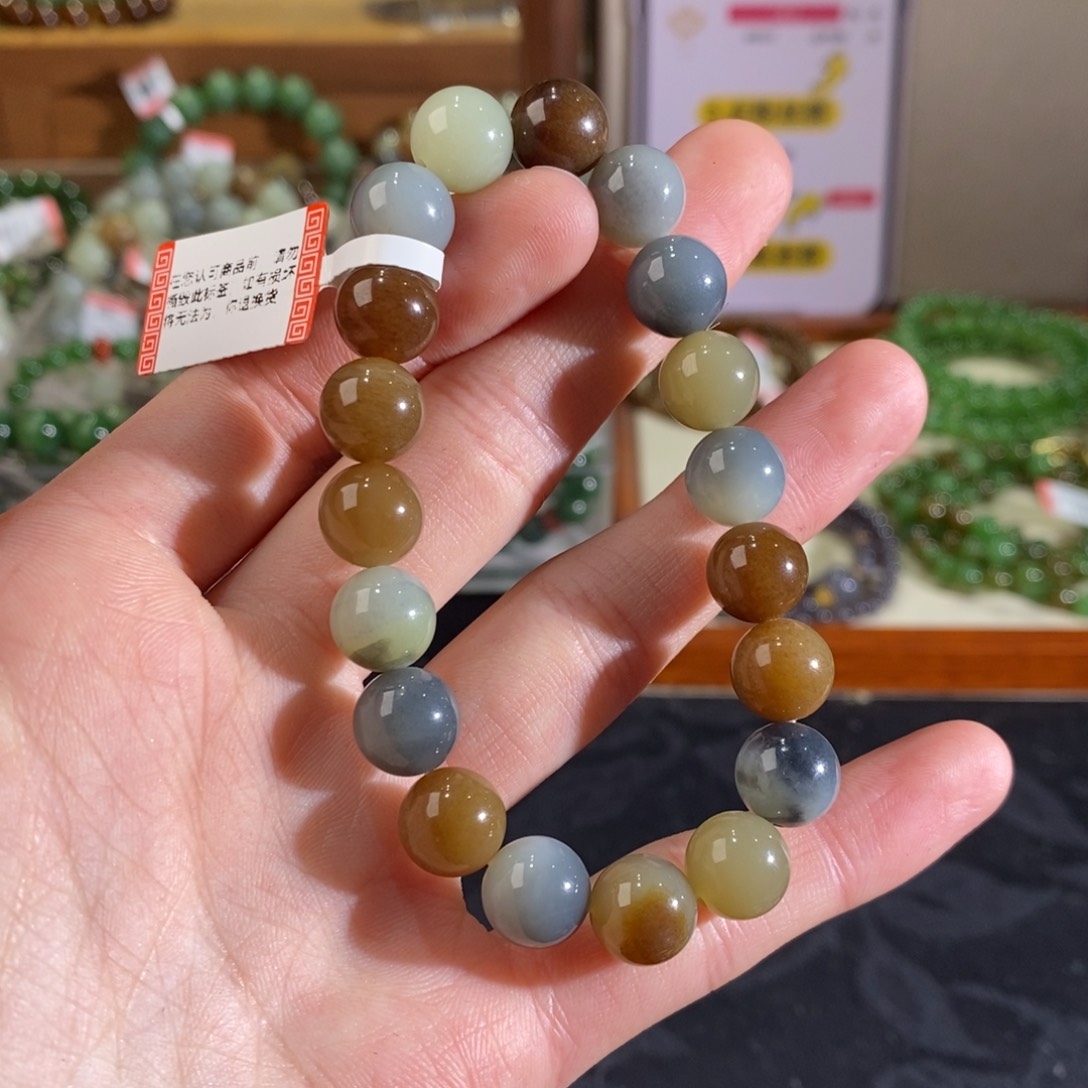 和田玉手链未镶嵌