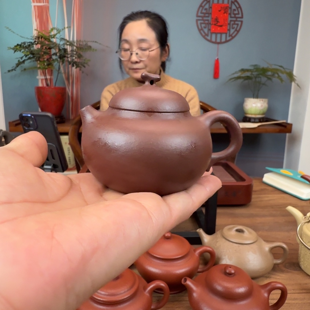 茶壶紫泥老紫泥茄瓜