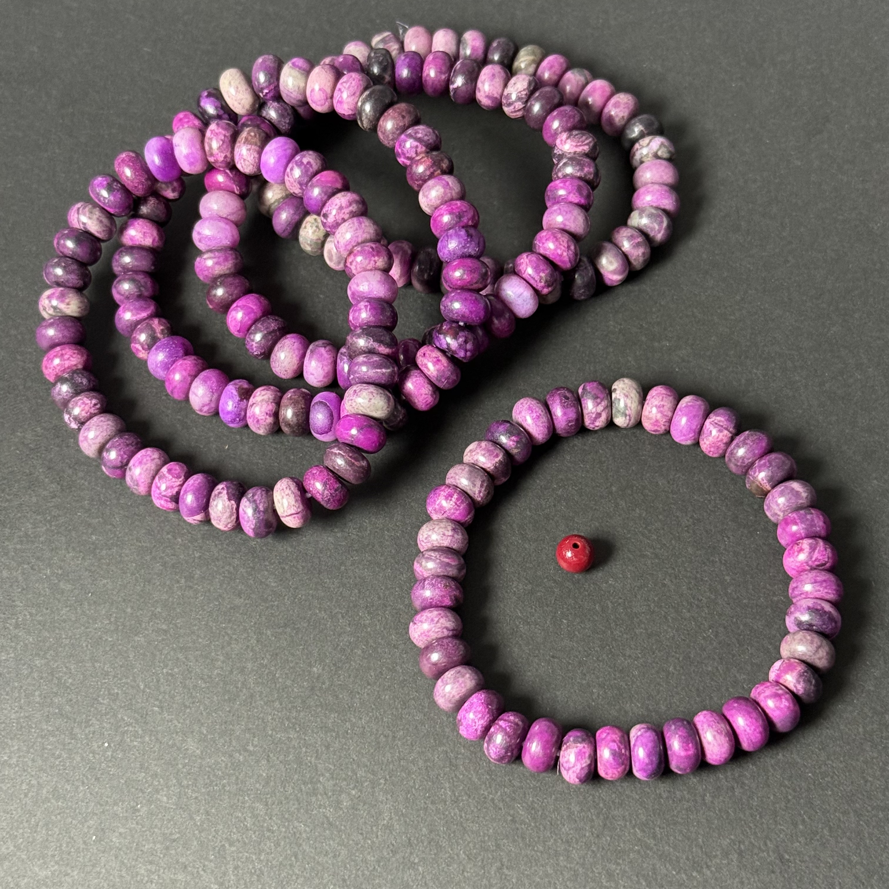 【世 · 舒】 泥地樱花盘珠手链   多样性发货SJL-030