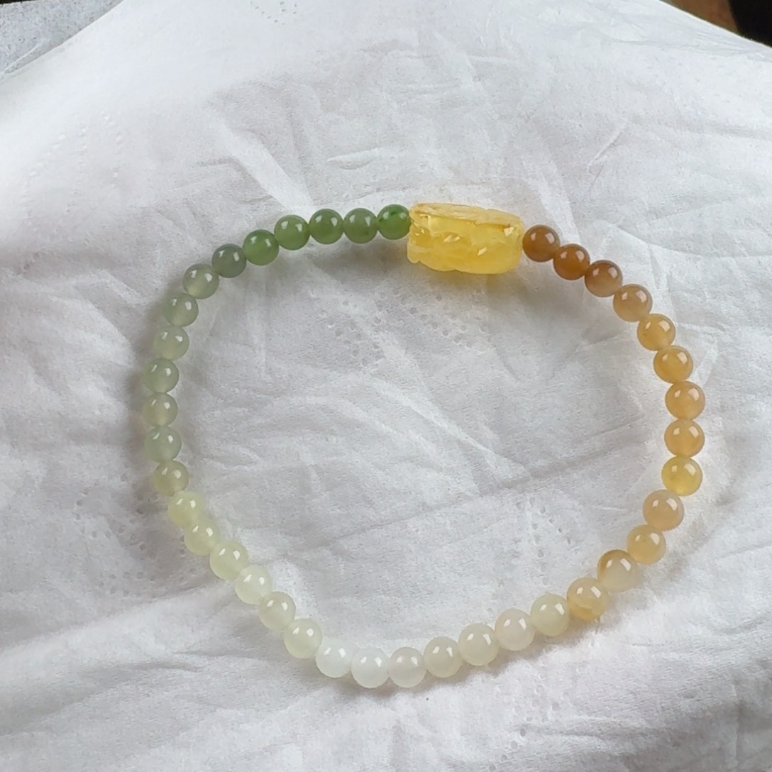 和田玉手链未镶嵌