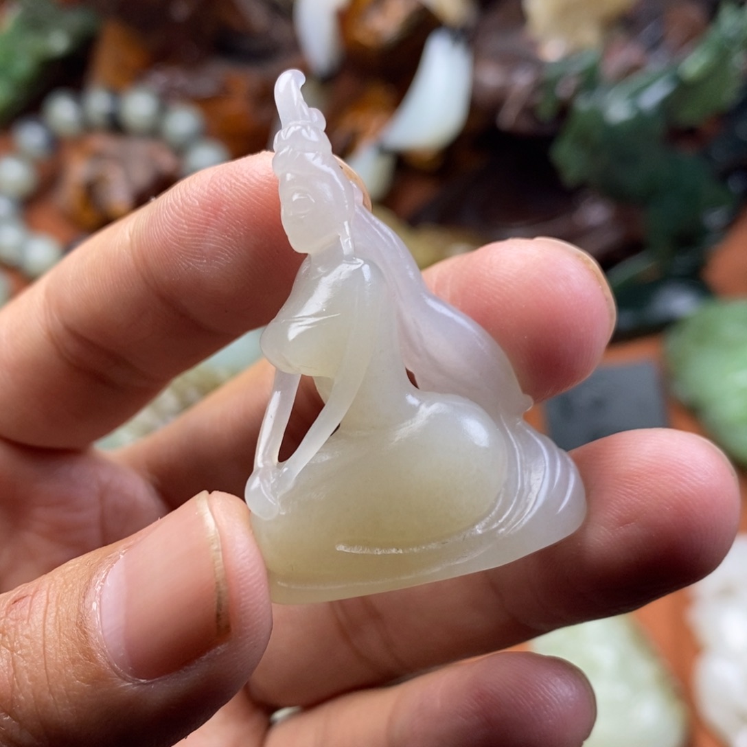 和田玉挂件未镶嵌