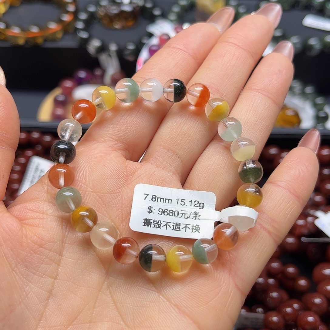 水晶手链未镶嵌手链