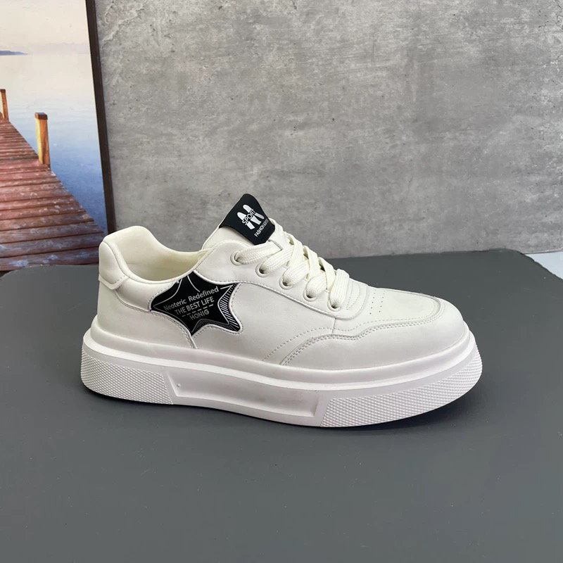 2025春季新款小白鞋增高厚底面包鞋老爹鞋板鞋轻软防滑耐舒适