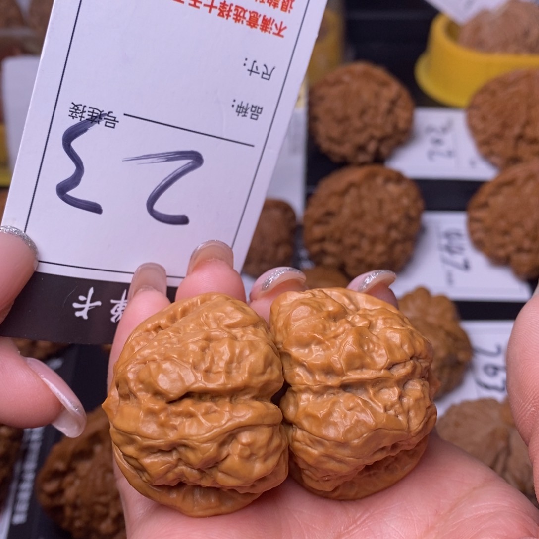 文玩核桃吊坠23蛤蟆40