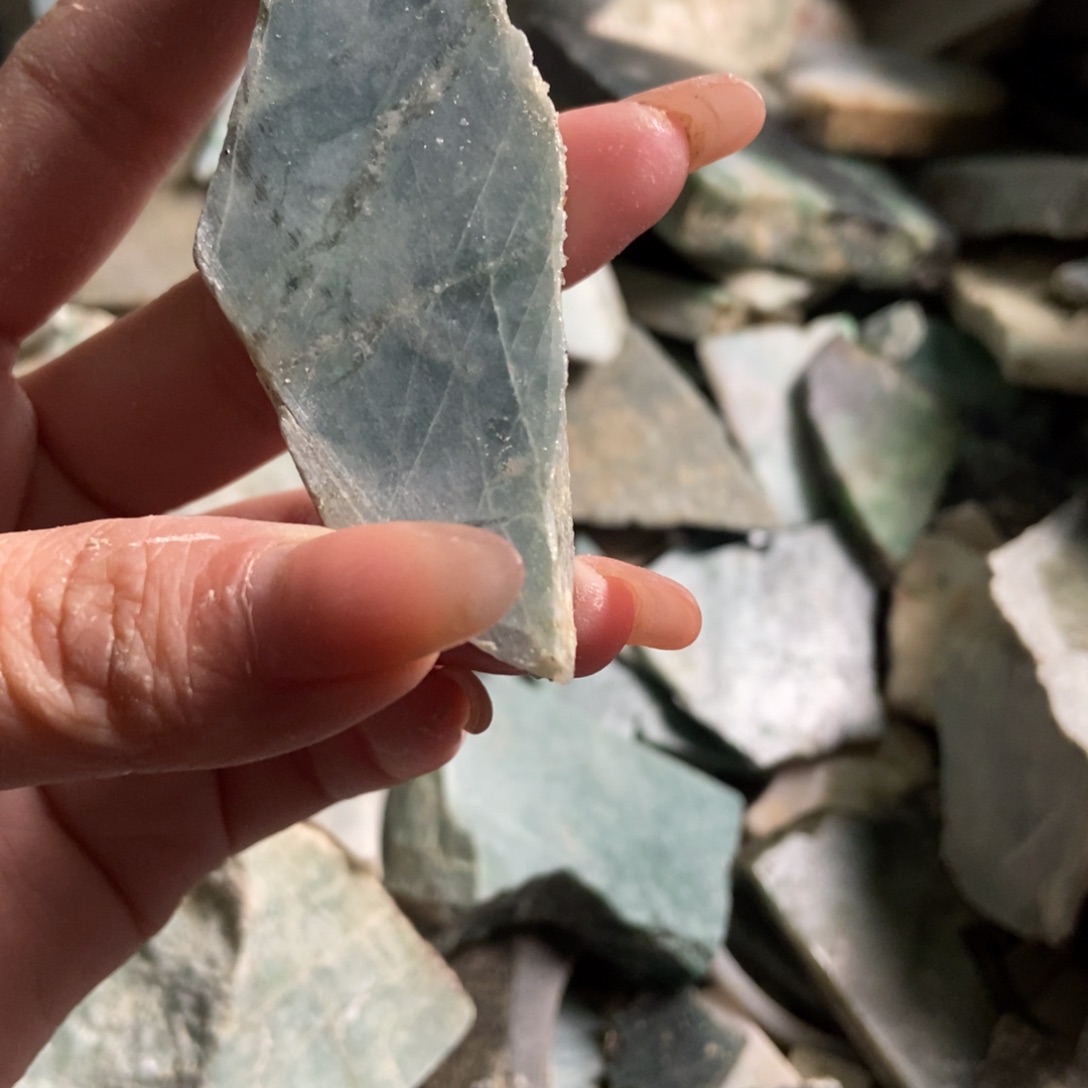 翡翠未镶嵌挂件天然翡翠