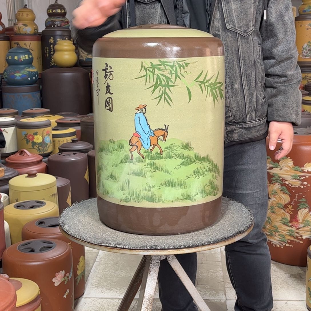 紫砂茶叶罐茶叶罐