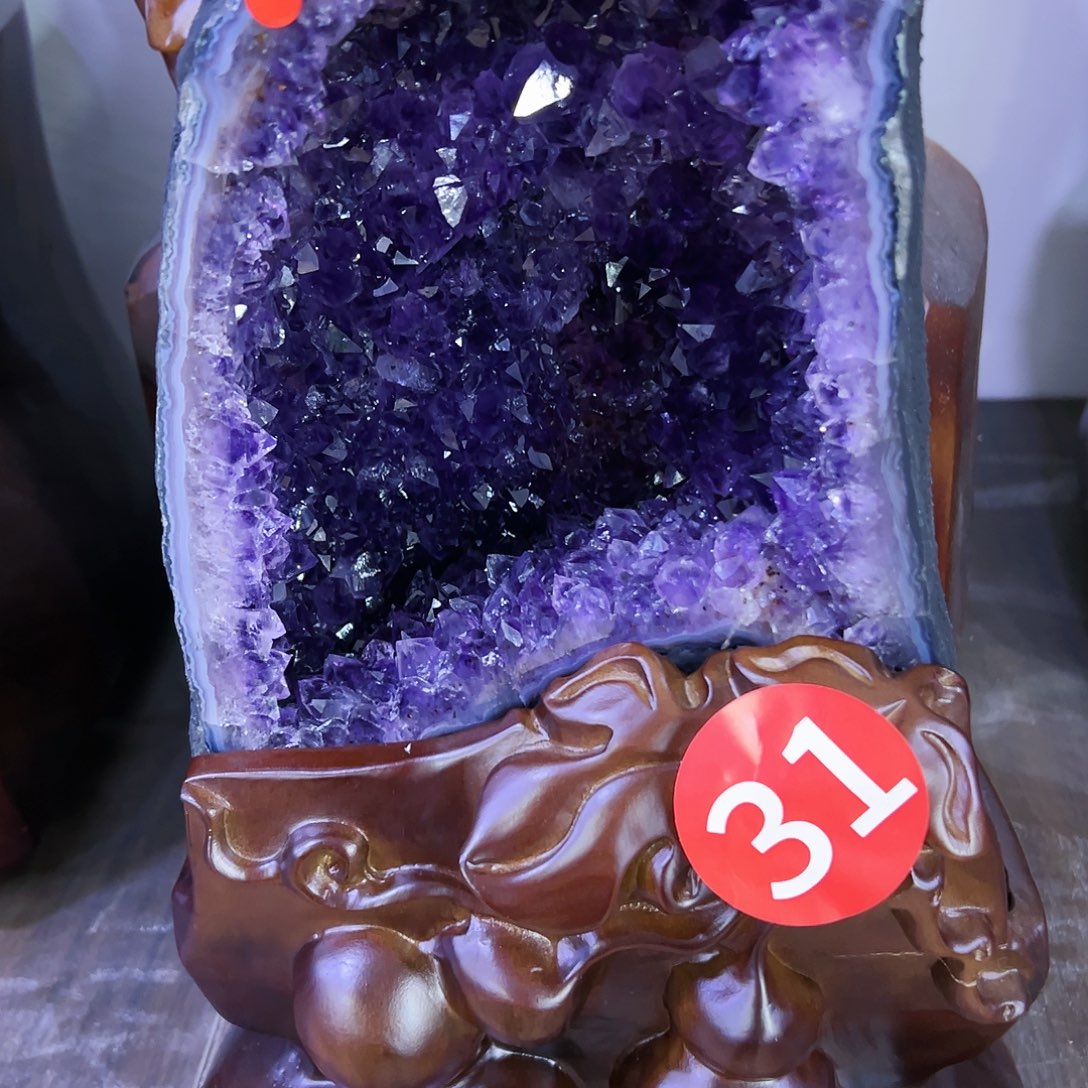 未镶嵌大型摆件（非配饰）紫晶