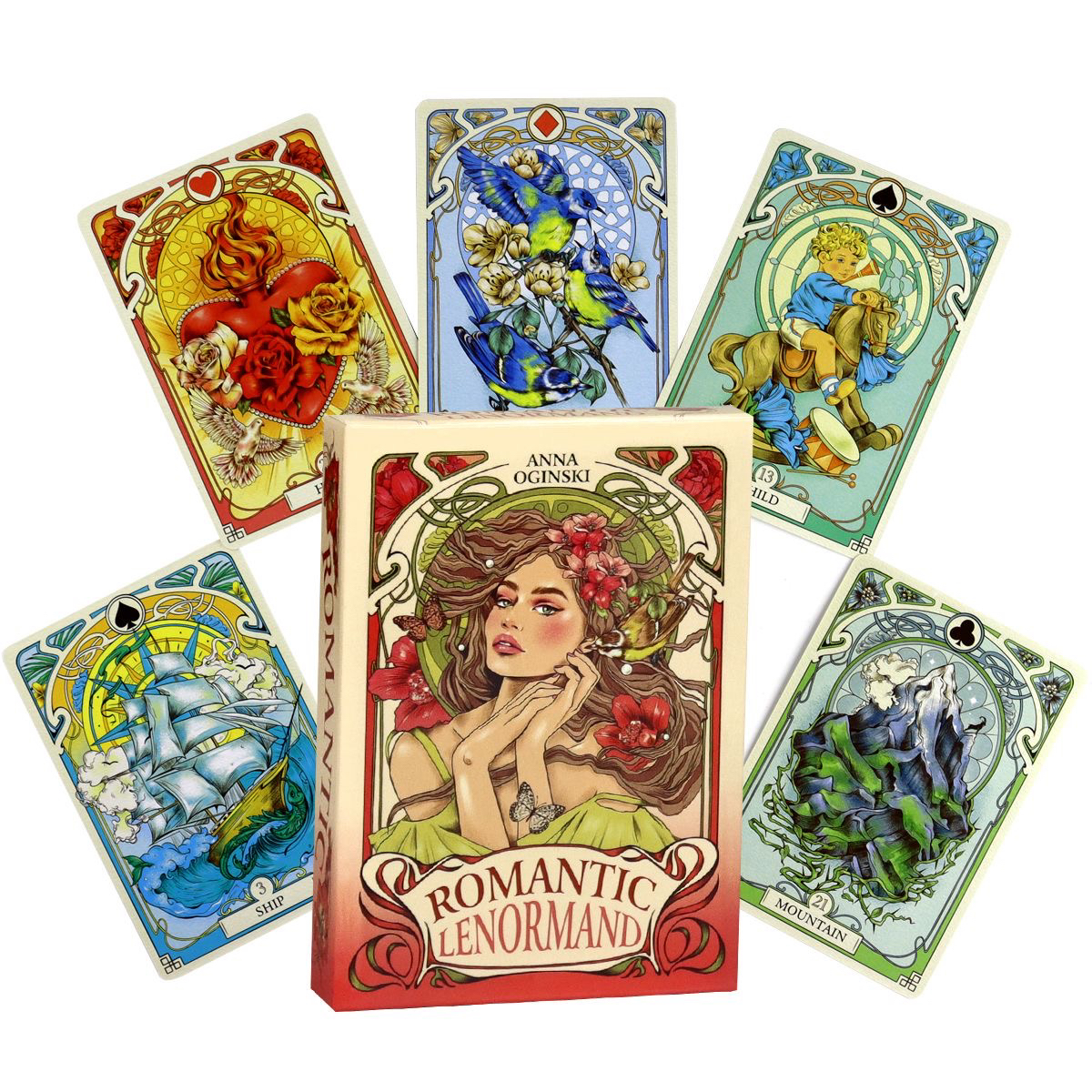 浪漫雷雷子  romantic lenormand  赠中文通用电子解析