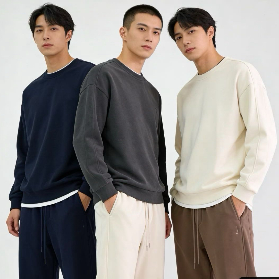 Wang 锁温黑科技卫裤 高密度防风一体绒 像给双腿装了移动暖气