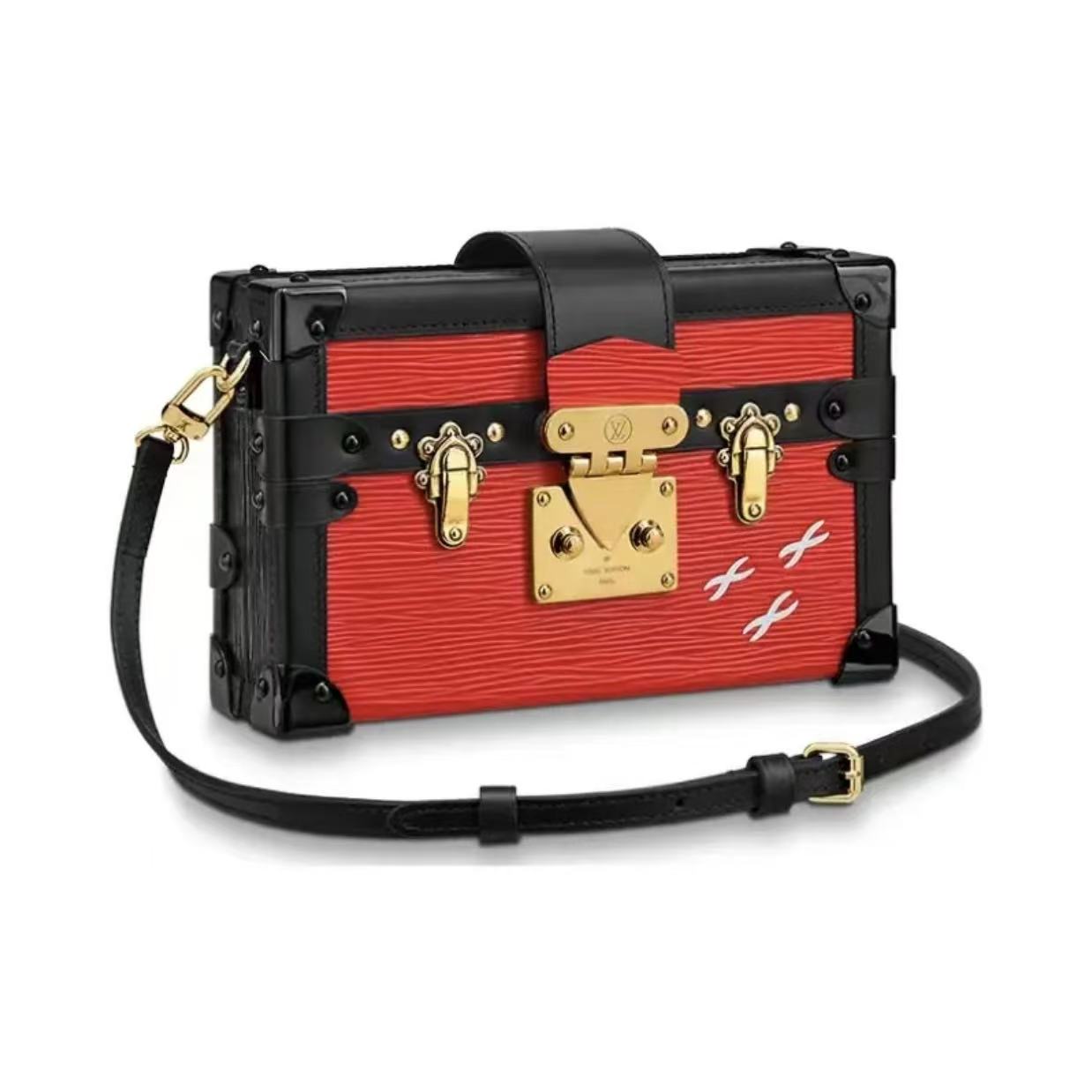 99新 LouisVuitton/路易威登 拼色竹节酒神包/手提翻盖斜挎包/E