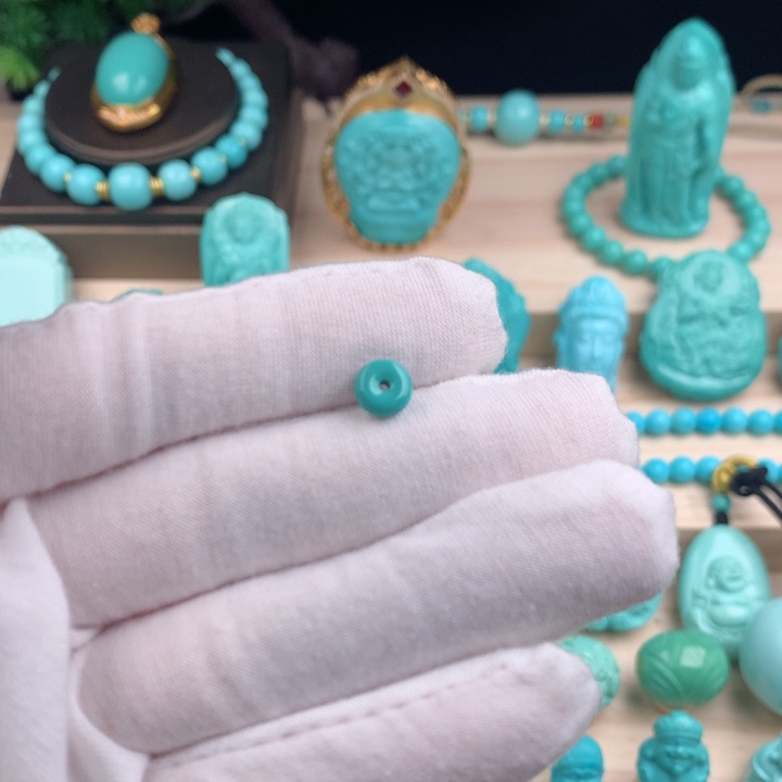 【闪购商品】绿松石珠宝半成品未镶嵌