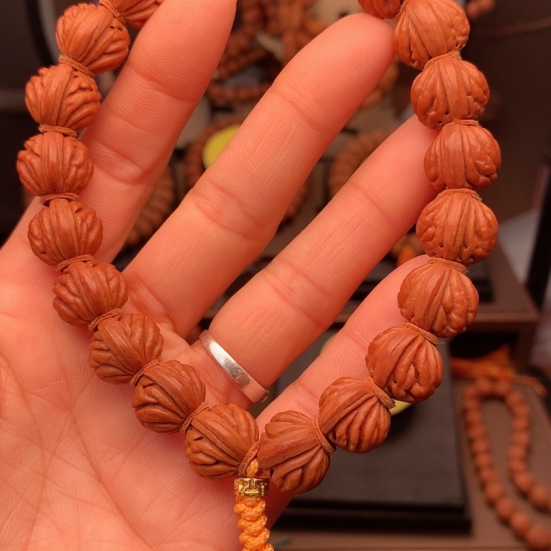 桃核手串野生火麒麟14