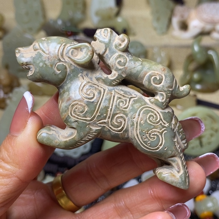 和田玉挂件未镶嵌