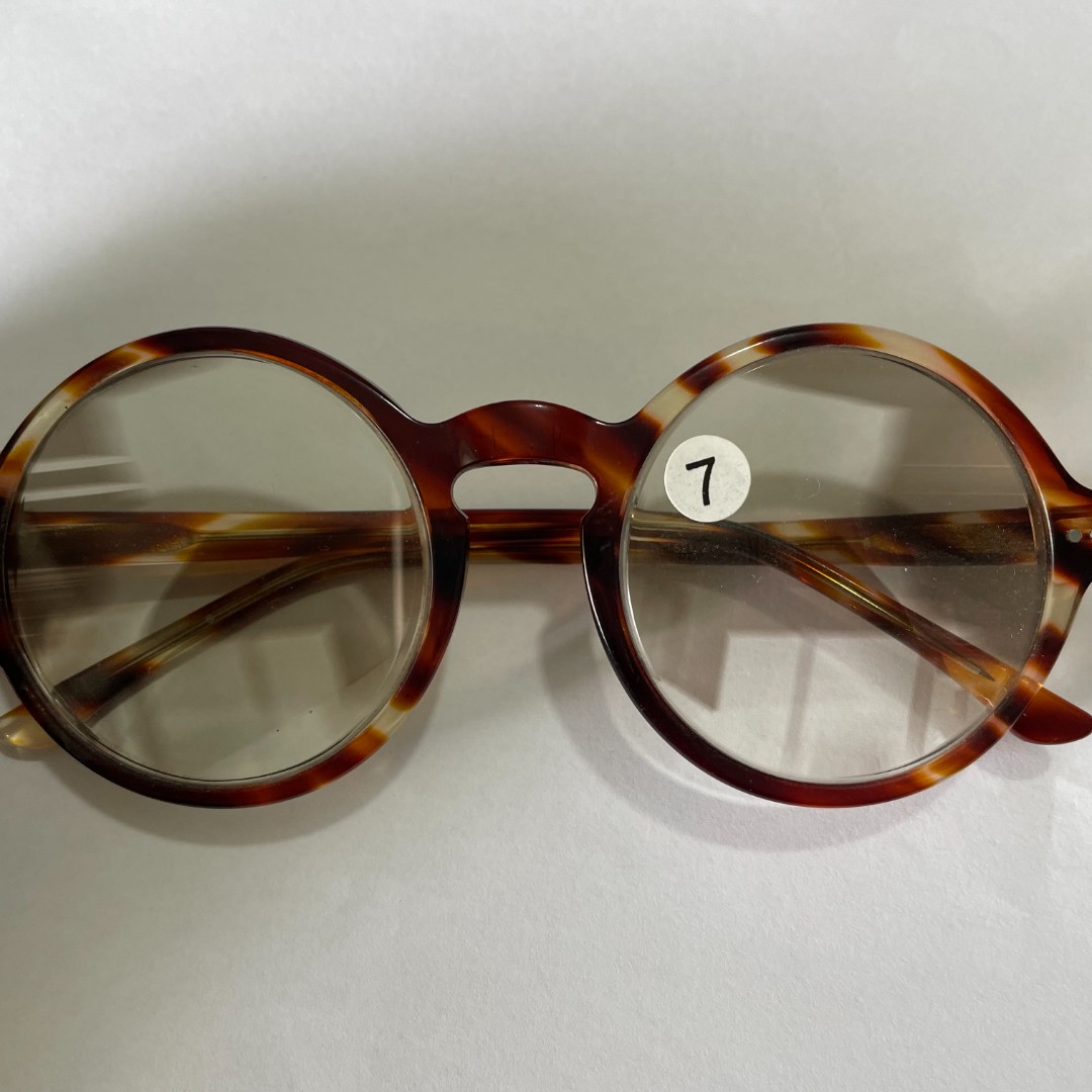 2707真正东海水晶石头眼镜    