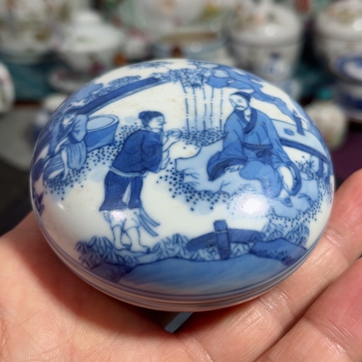 紫砂茶叶罐青花88888888888