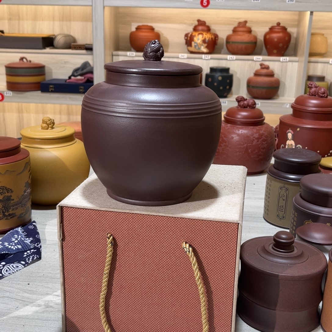 紫砂茶叶罐紫砂的制作