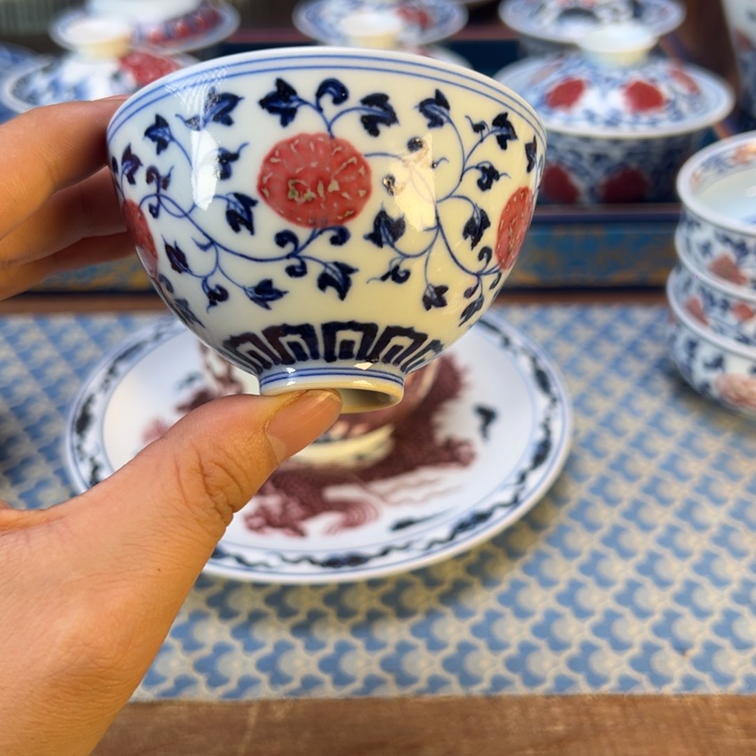 摆件景德镇手工手绘陶瓷