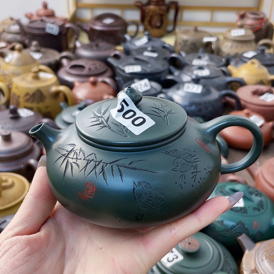 茶壶紫砂魏*古紫砂微瑕