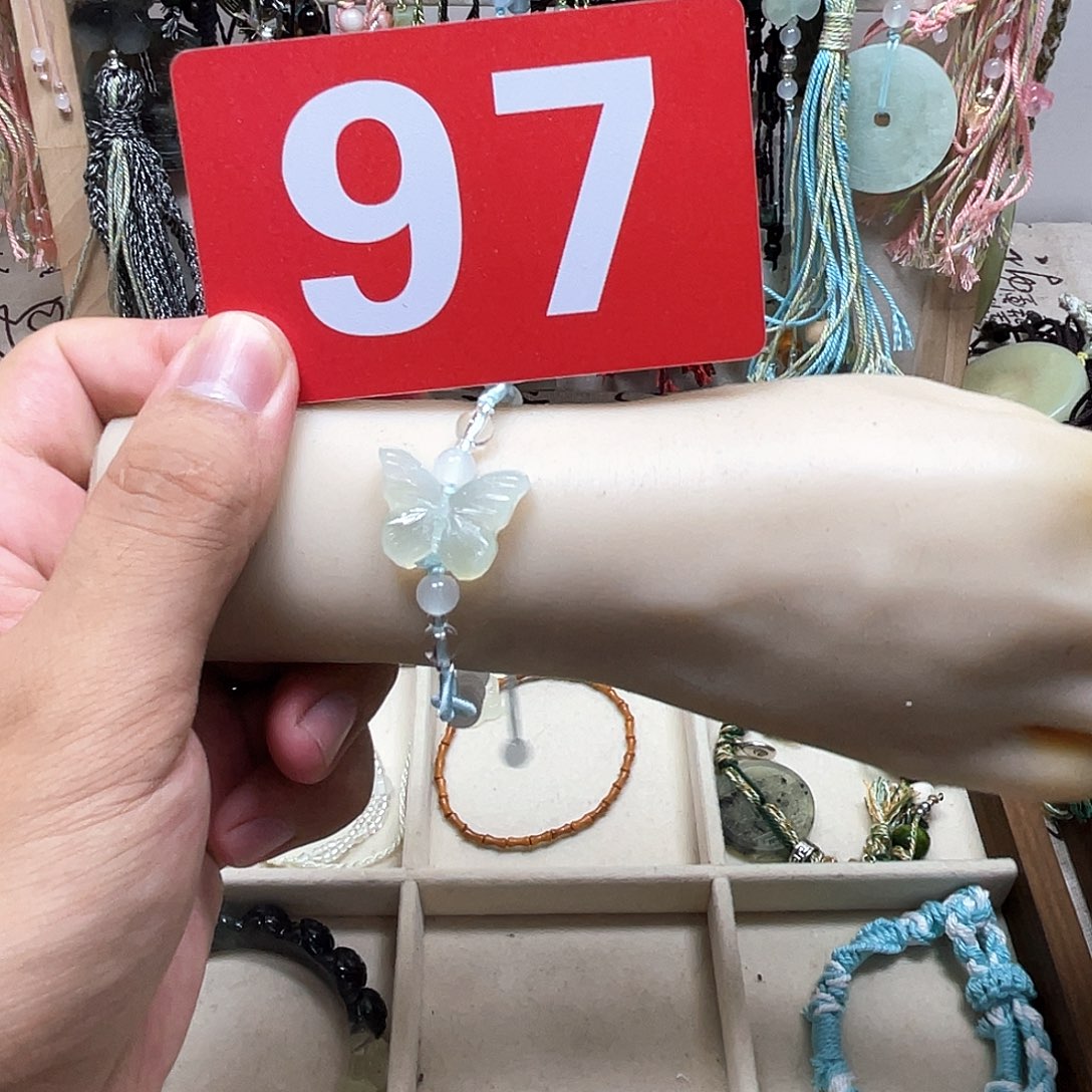 蛇纹石玉合金颈饰