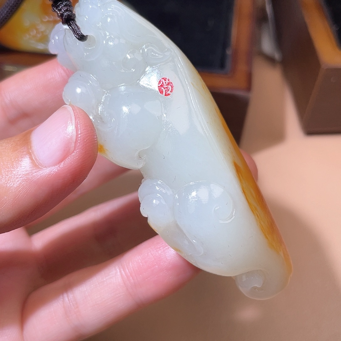 和田玉颈饰未镶嵌A7