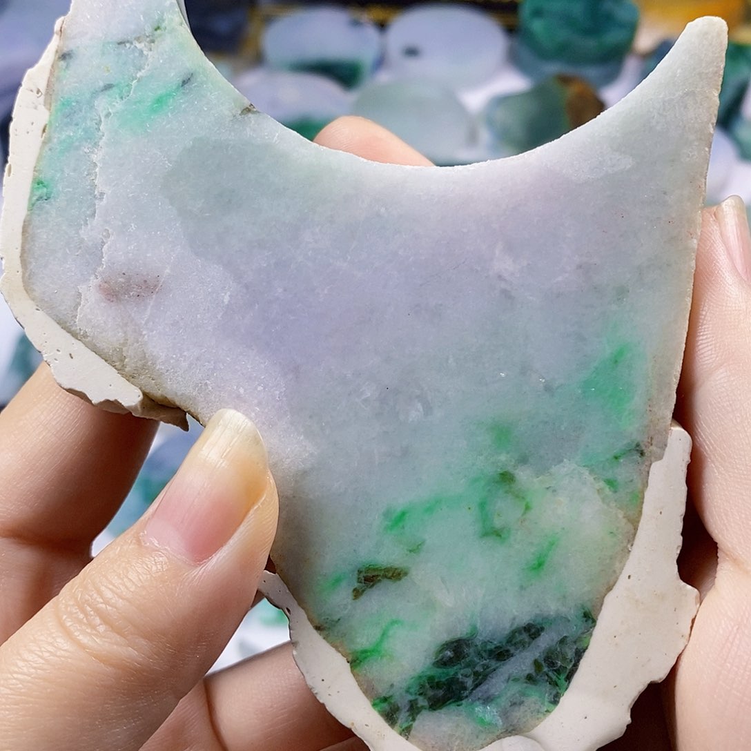 颈饰未镶嵌翡翠翡翠