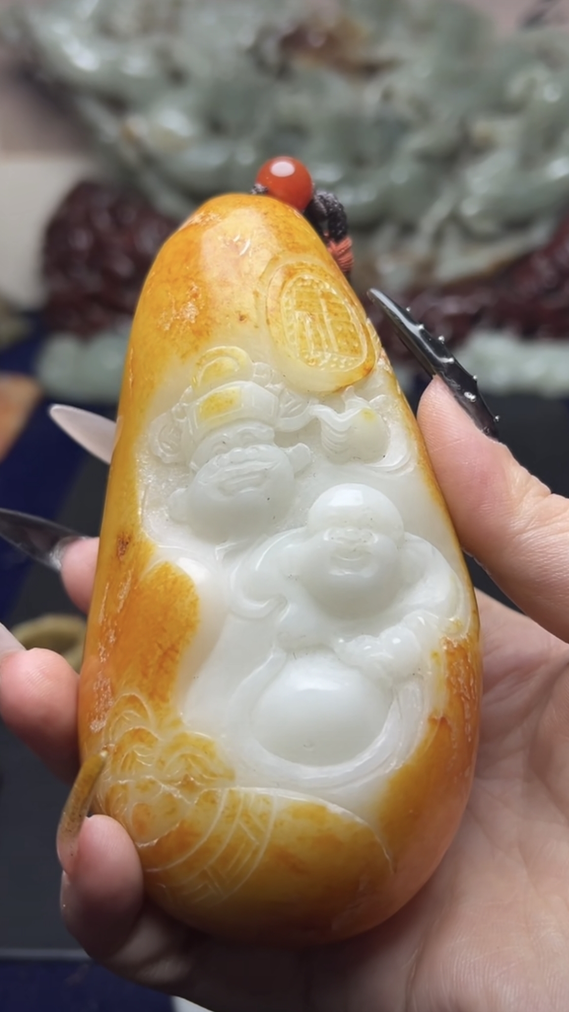 收藏新疆精品摆件