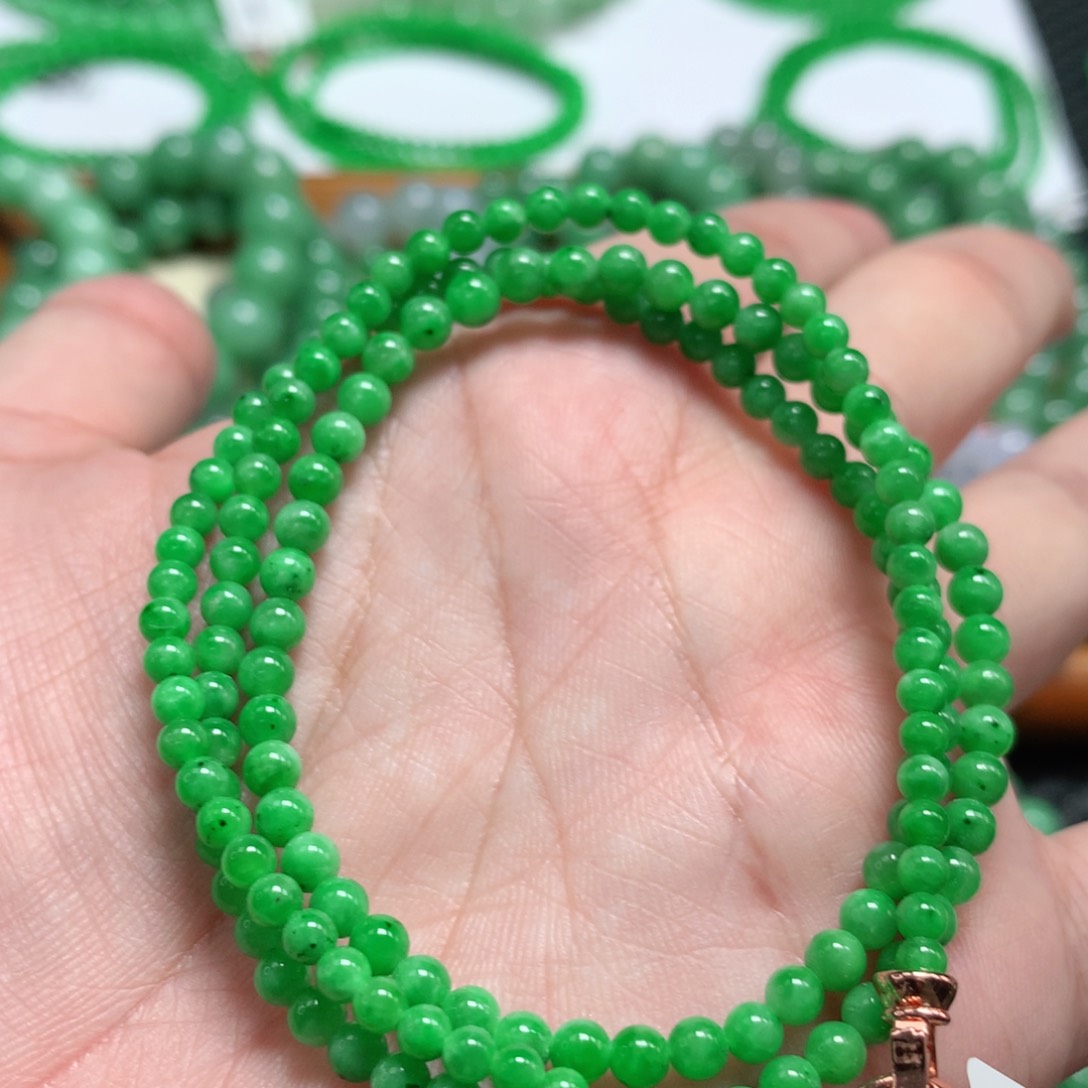 未镶嵌手链翡翠翡翠