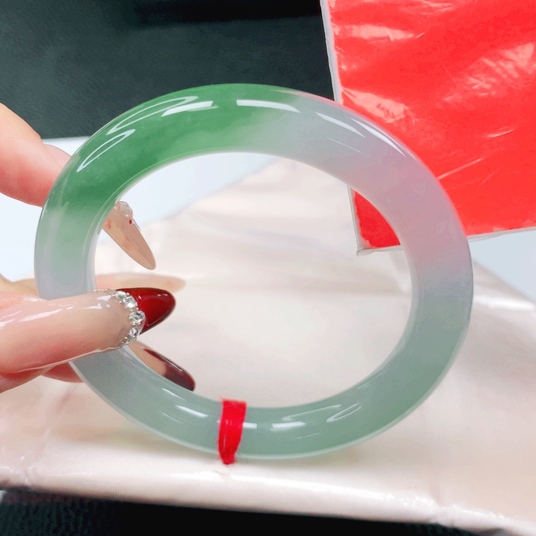 翡翠未镶嵌手镯55