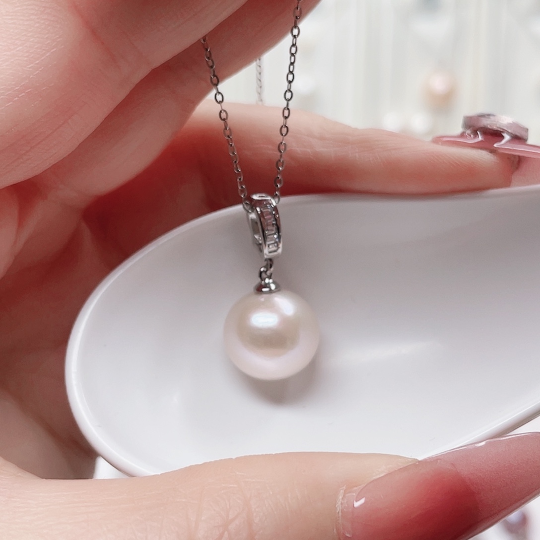 吊坠(赠链)淡水珍珠合金