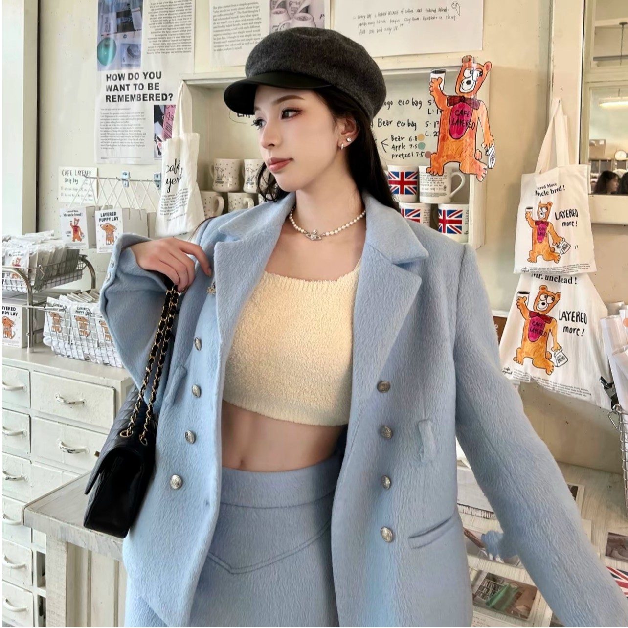 经典时尚商务休闲百搭单肩收纳2