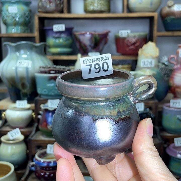 红陶内口径6高度7