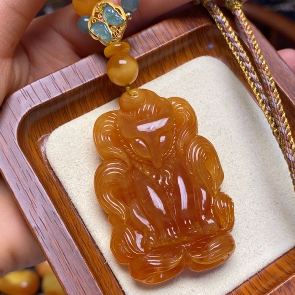 【闪购商品】蜜蜡颈饰未镶嵌项链