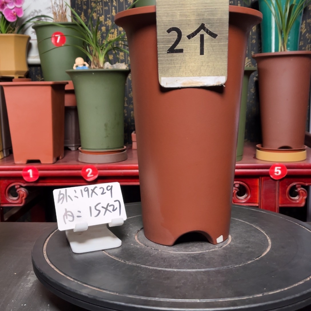 紫砂花盆紫砂花盆